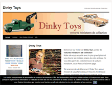 Tablet Screenshot of dinkytoys.fr